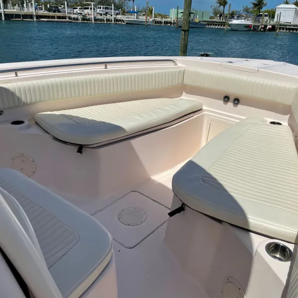 a boat sitting on top of a table