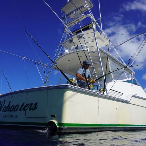 a large ship in the water