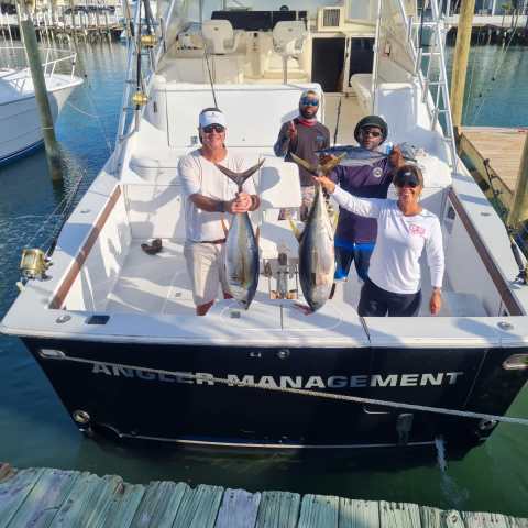a group of people in a small boat in a body of water